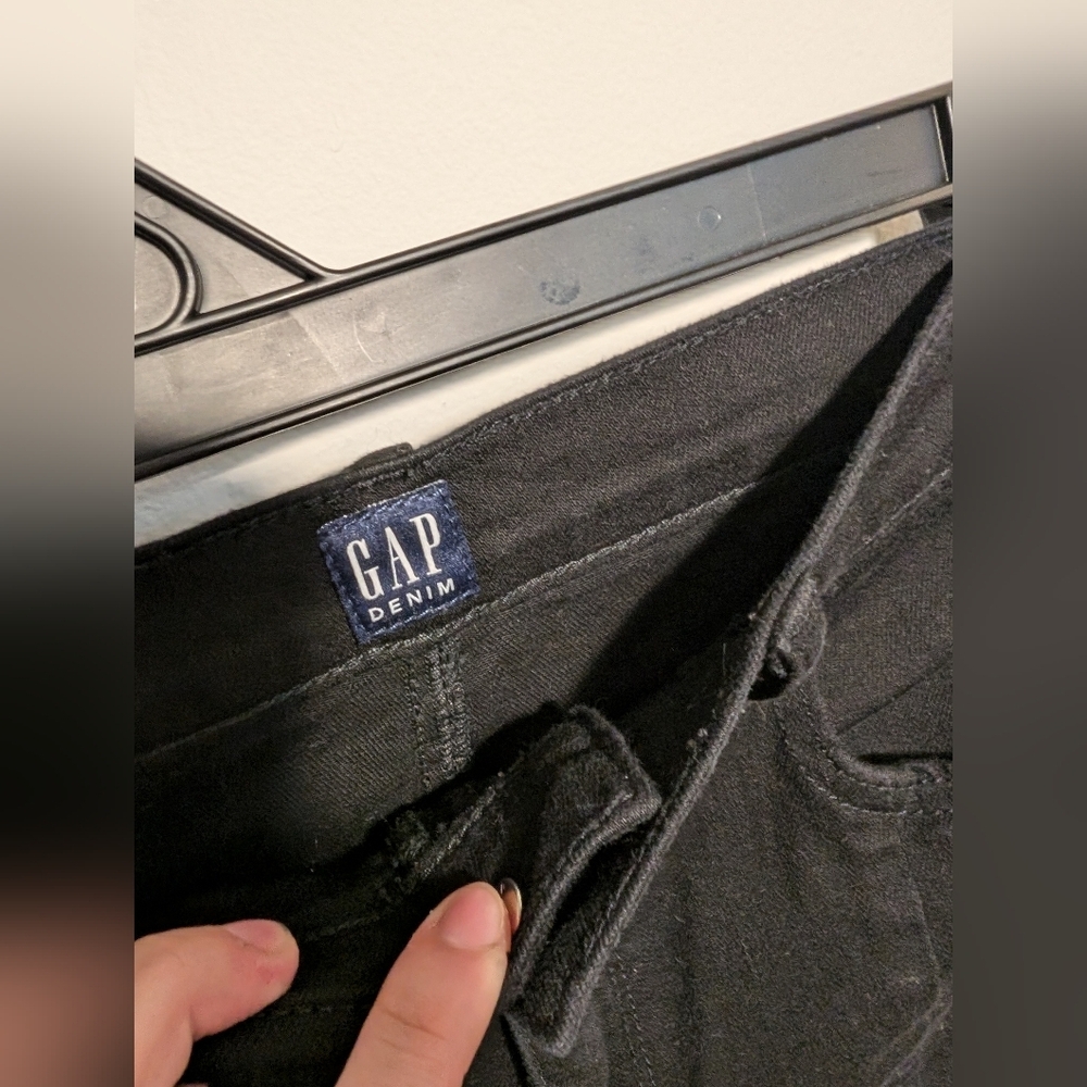 Gap True Skinny Jeans Women's size 29 short Stitching line detail - Picture 5 of 6